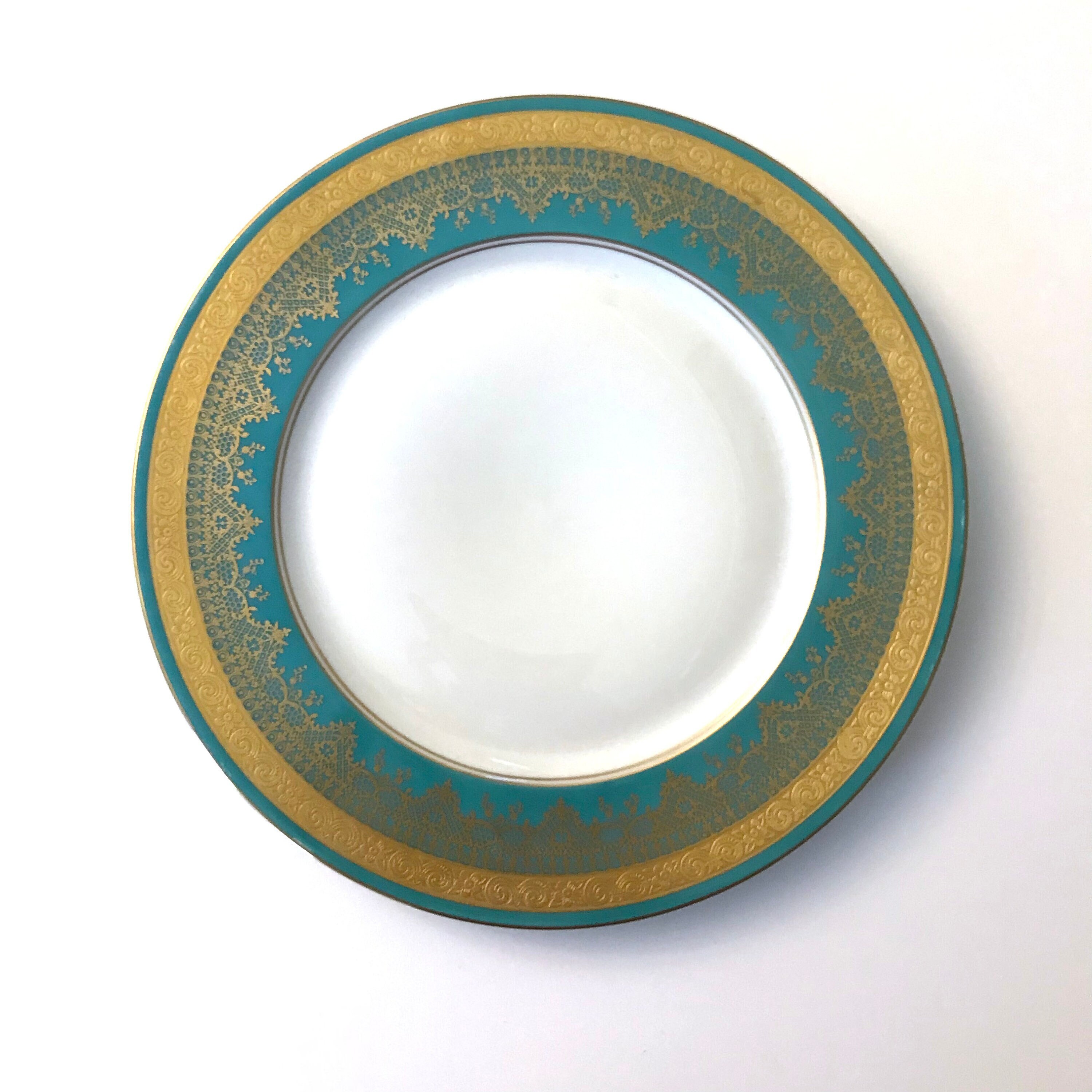 Gold China Plates - Etsy