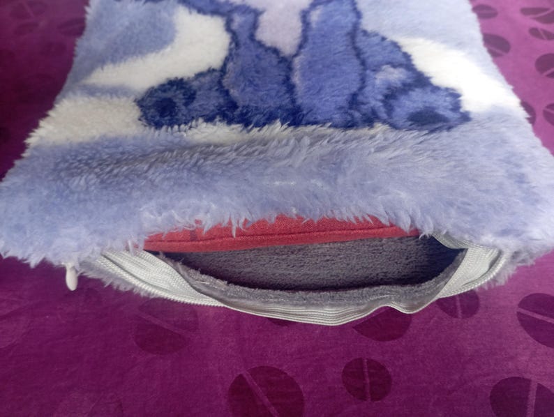 Stitch coussin bouillotte sèche plaid couverture ultra doux!! bild 3