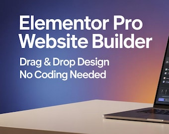 Elementor Pro / Descarga digital / Acceso de por vida / Sitios web ilimitados / Entrega instantánea