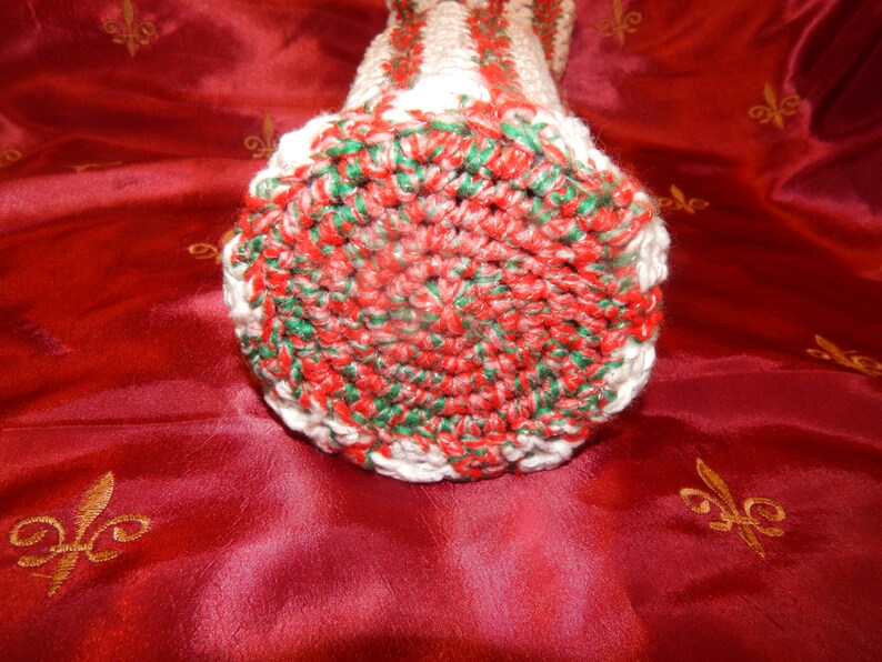 Holiday Handmade Crochet Bottle Cover