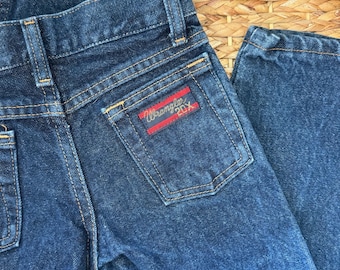 Vintage Wrangler 20x Kinder Jeans | Verstellbare Taille, Vintage Western Style