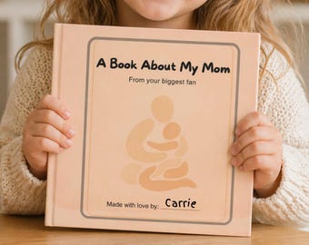 Libro personalizzato per la mamma / Libro da compilare per la mamma dal figlio / Regalo per la festa della mamma dal figlio / Libro dei ricordi personalizzato per la mamma