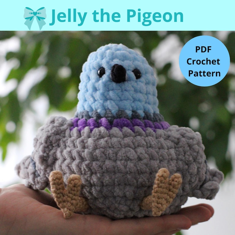 Pigeon Plush Cute - Etsy