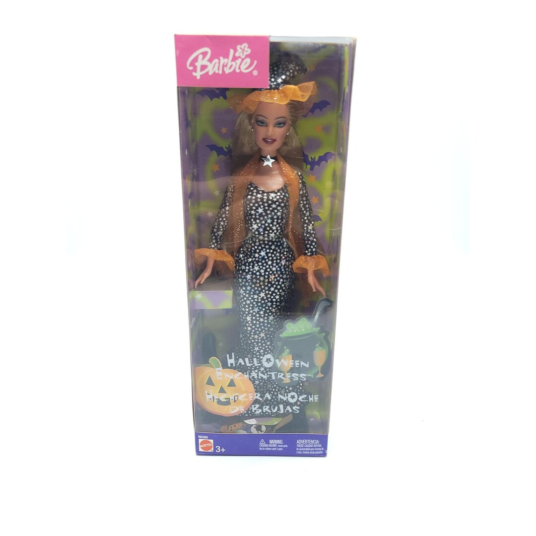2005年バービーBarbie ハロウィン　ヴィンテージ  魔女 Barbie halloween バービー 人形 ハロウィン 2010年バービーBarbie