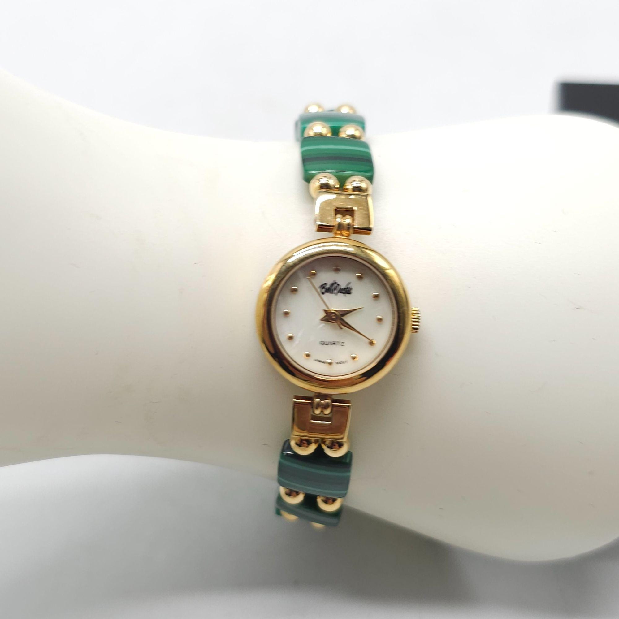 Bob Mackie Women\'s Vintage Quartz Gold Plated Quartz Watch Mother Pearl Dial Bob Mackie Women main image 2