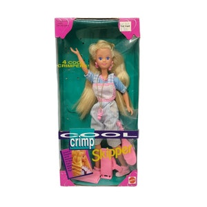 Barbie Cool Crimp Skipper Doll NRFB Barbie 1990s #11179 READ DETAILS