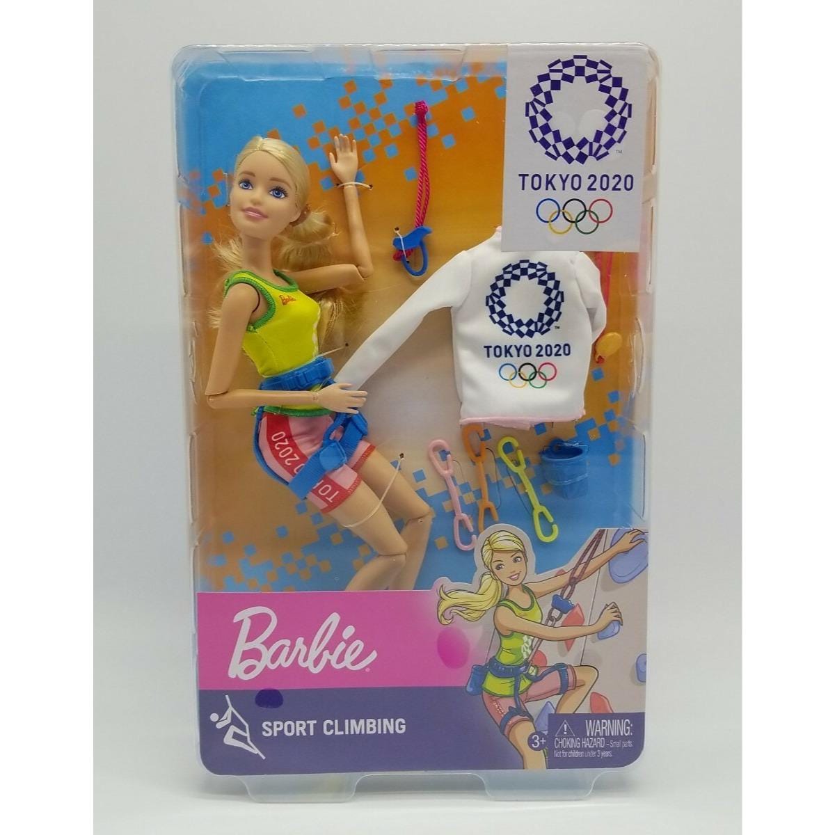 Buy Barbie Tokyo 2020 SPORT CLIMBING Olympic Games Doll You