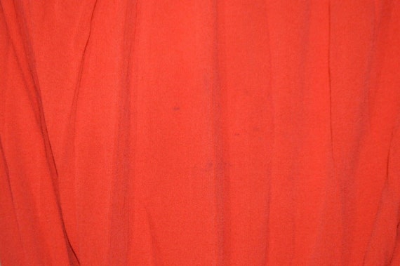 Gertrude Frank Brookline Red Lightweight Rayon 19… - image 6