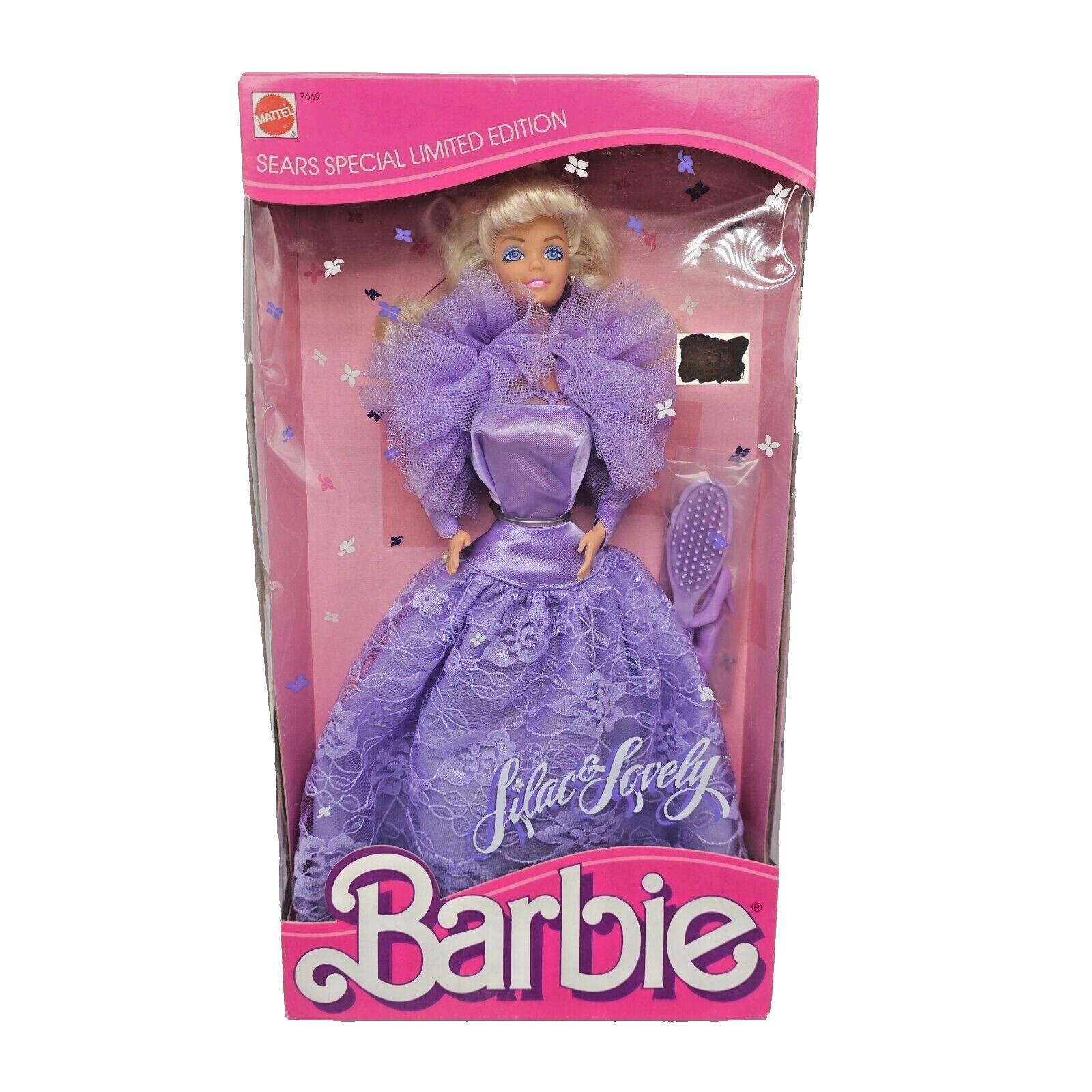 Barbie Vintage Lilac Lovely Doll Sears Special Limited Edition