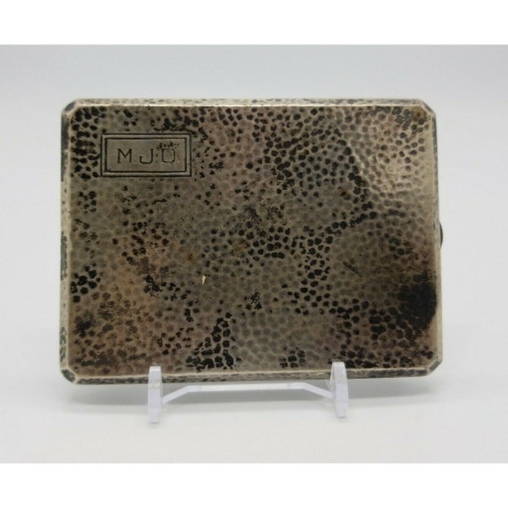 イギリス アンティーク シガレットケース/シルバープレート/銀メッキ