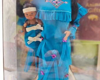 American Indian Barbie 1996 #17313 Hard to Find - Etsy