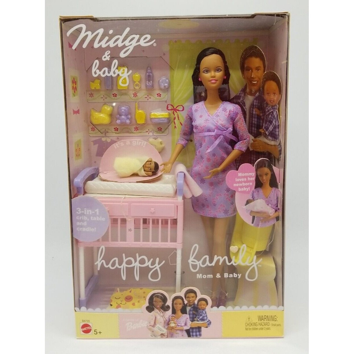 barbie happy family