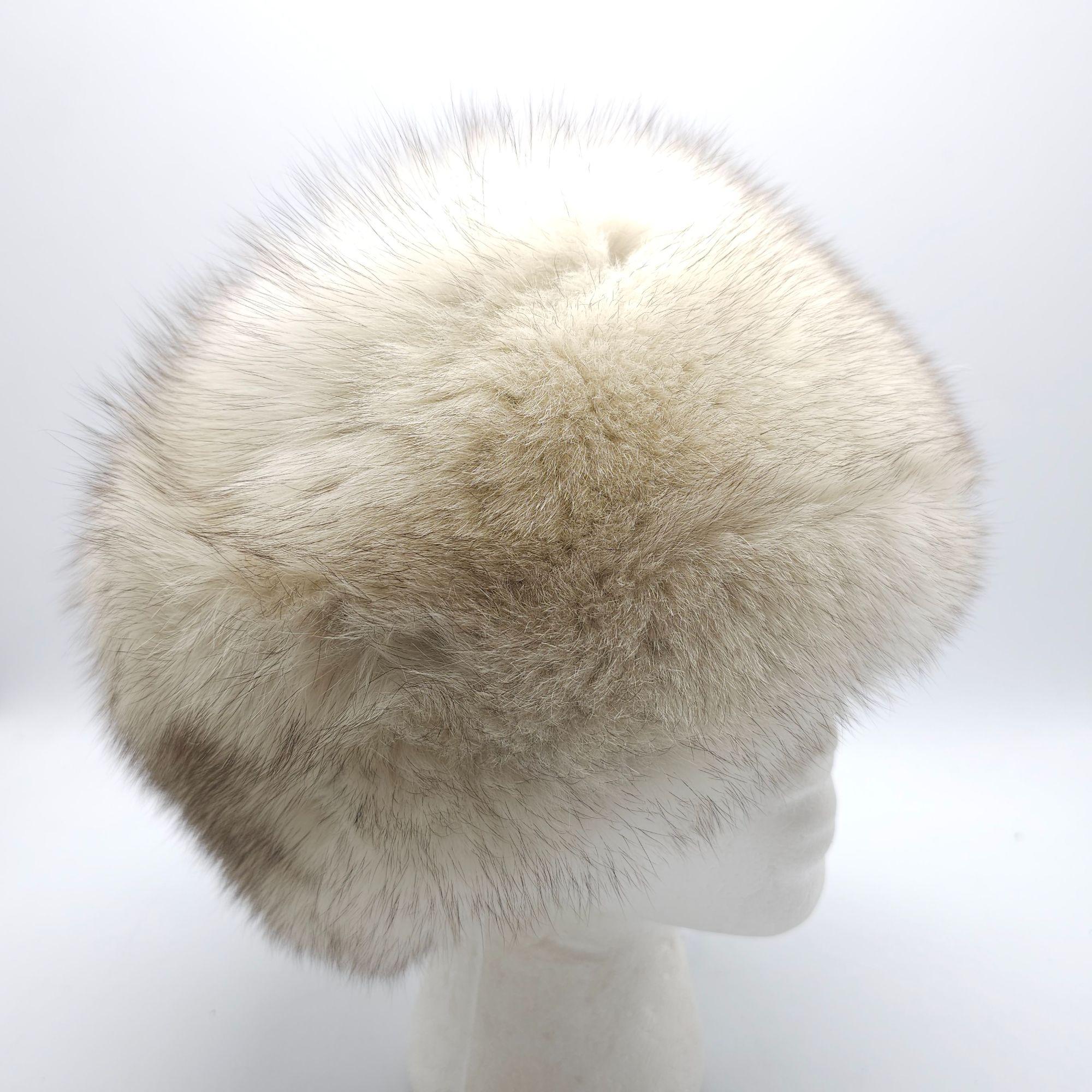 Vintage Don Anderson Silver Fox Russian Hat 22 main image 3