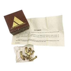 ALVA MUSEUM REPLICAS カエル型ペンダント. Alva Museum Replicas Frog - Etsy