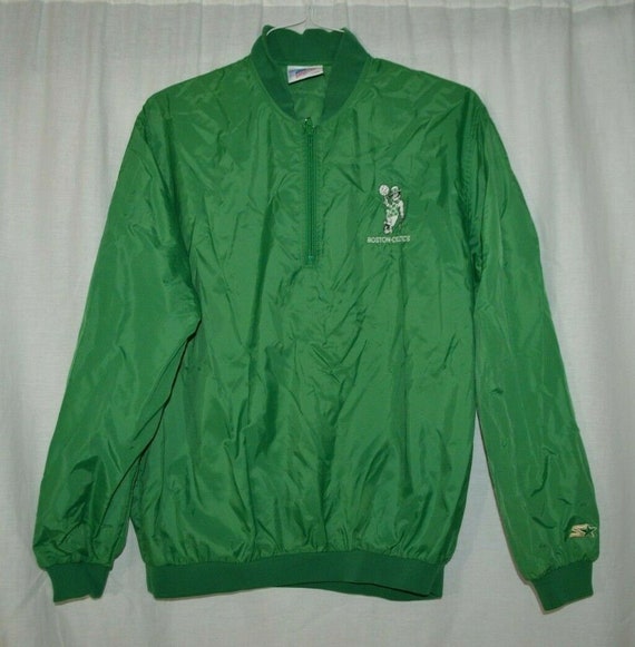 Boston Celtics 1980s NBA Green Starter Vintage Win