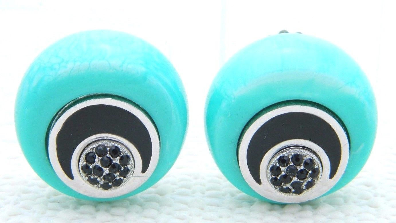 VTG GIVENCHY パリ ニューヨーク ブルー サーモセット ブラック