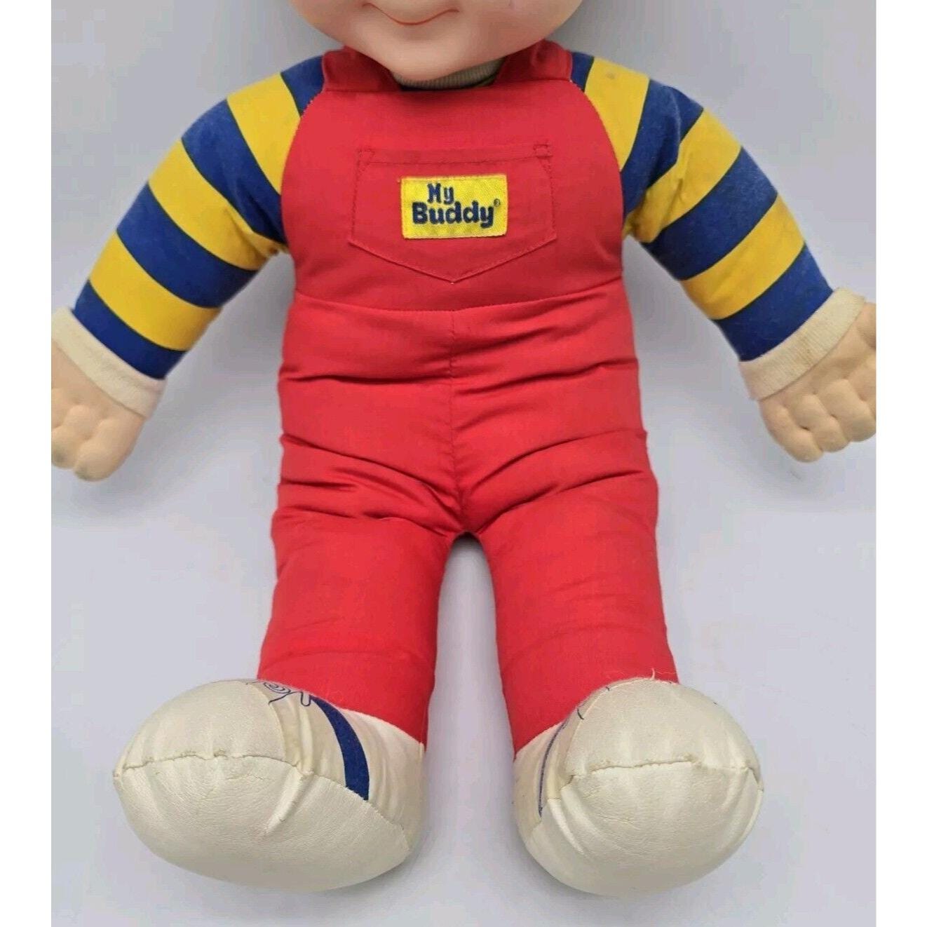 1991 Playskool MY BUDDY (blonde Hair Blue Eyes) Real Pal Doll in  display picture 1