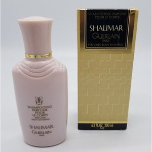Shalimar Guerlain 1983 Vintage Perfumed Body Shampoo Wash 6.8oz /200 ml RARE