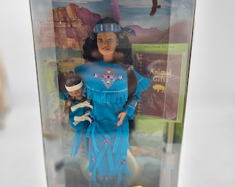 バービー　AMERICAN INDIAN Barbie 1996年製　未開封 バービー AMERICAN INDIAN Barbie 1996年製 未開封