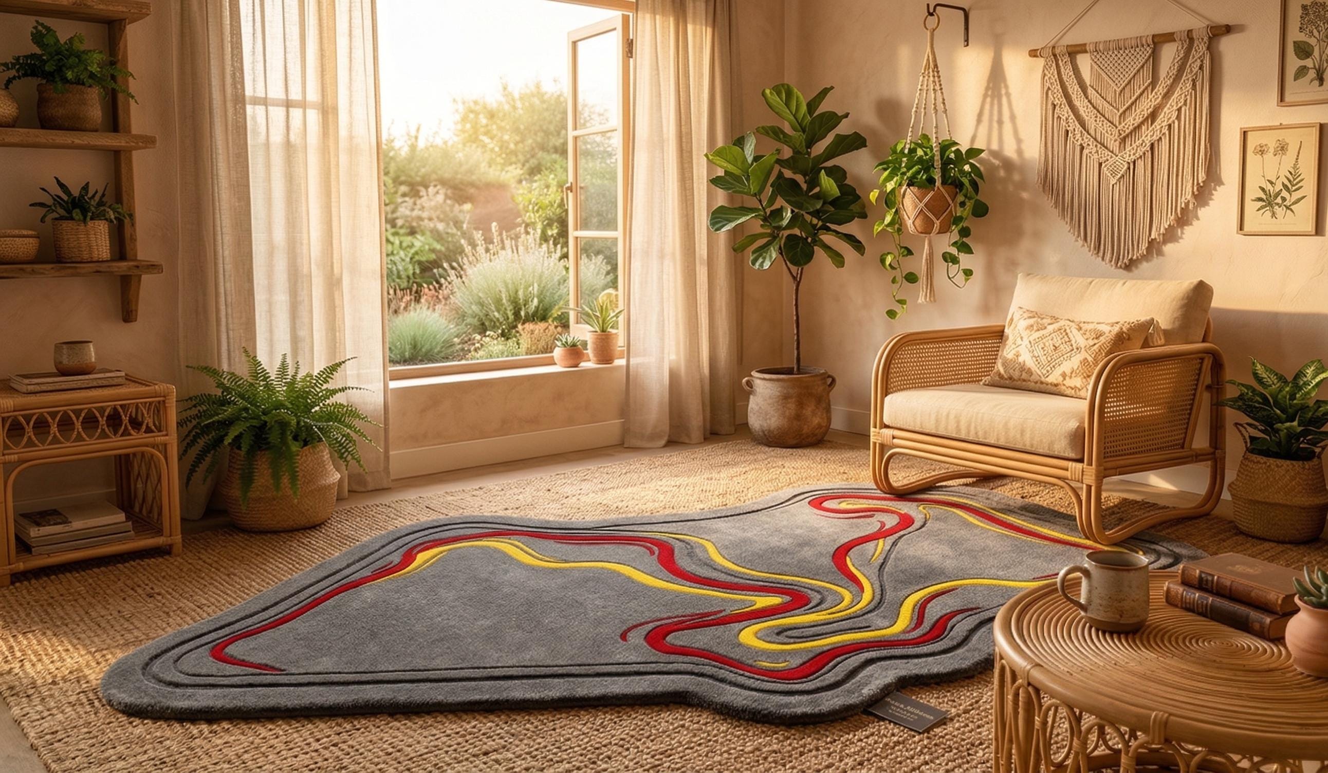 Handcrafted Rugs – F1 Rugs – Artsy Floor Rugs – Racing Track Carpet ...