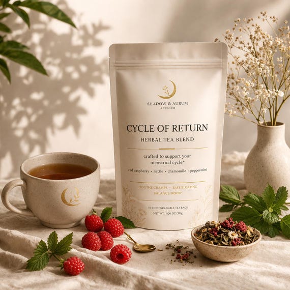 Cycle of Return Herbal Tea| Menstrual Support Blend| Cramp Relief Tea