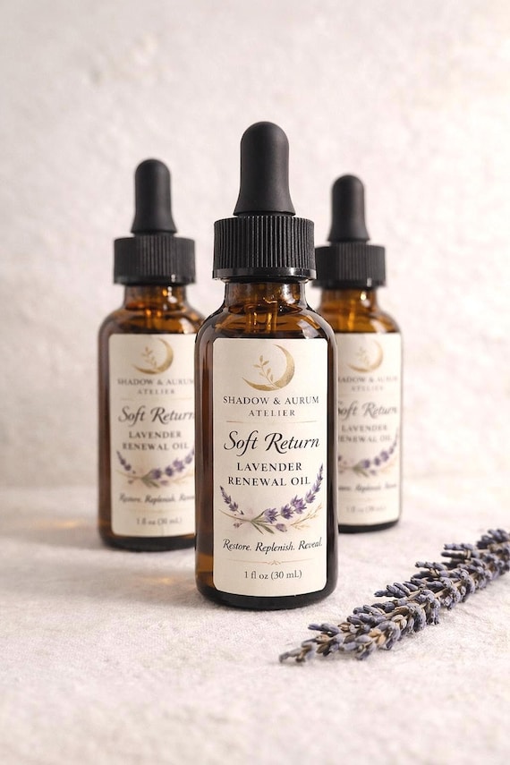 Soft Return; Lavender Renewal Oil | Botanical Face Oil, Aromatherapy Skin Ritual