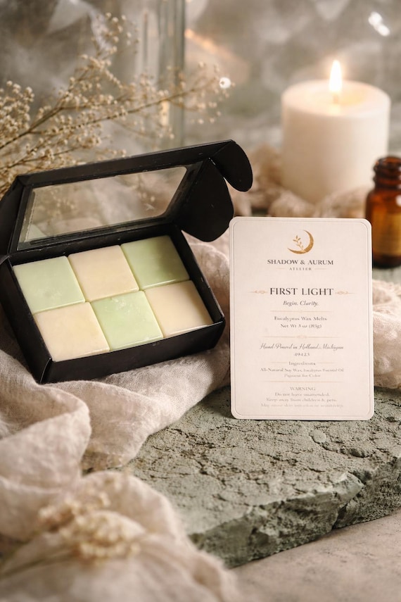 Natural Handcrafted | Eucalyptus Soy Wax Melts | Aromatherapy | Handmade | Ritual Self Care Gift