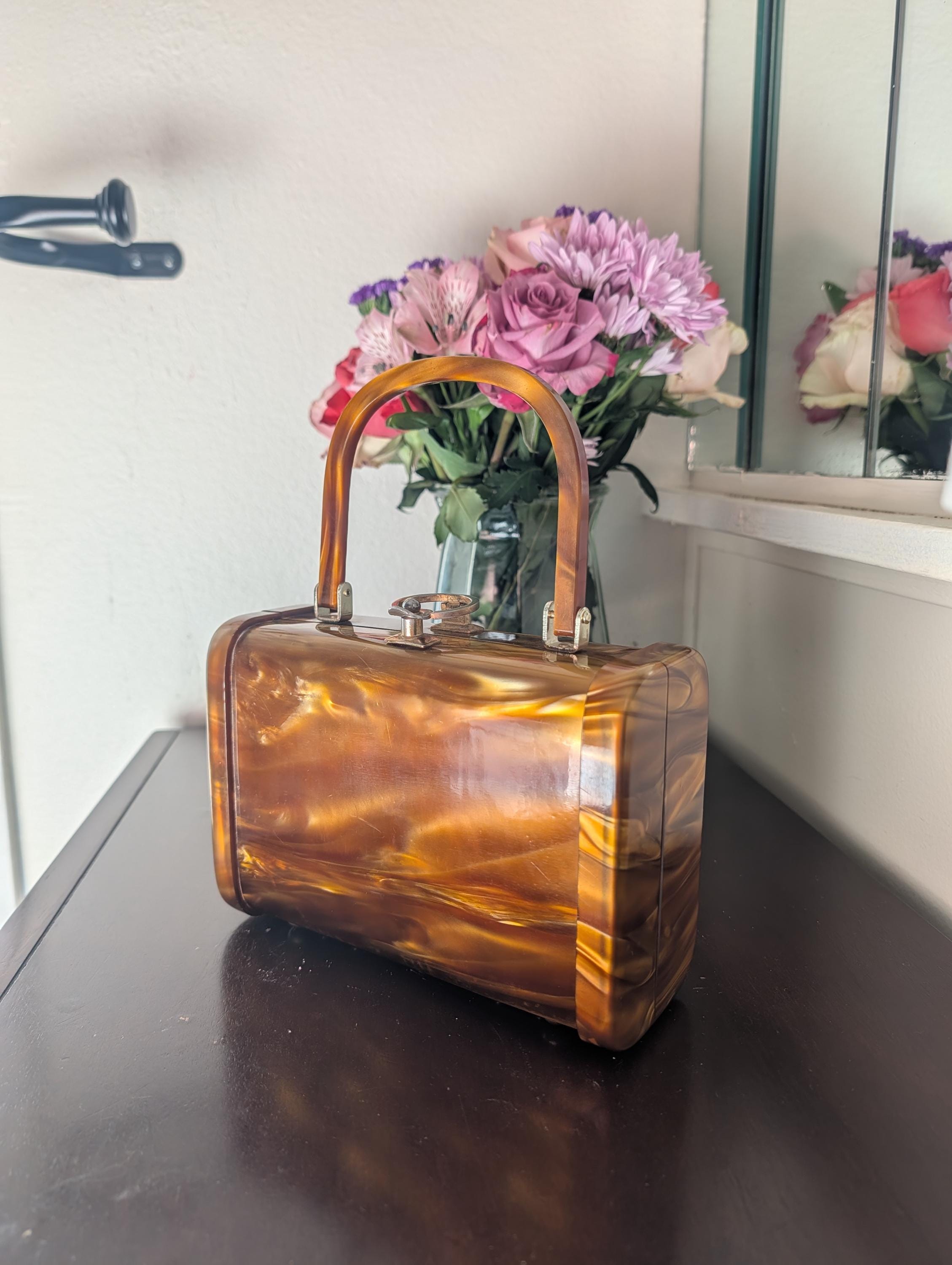 1950s Lucite Purse - Etsy