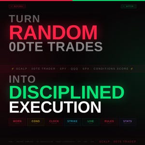 0DTEオプション取引ジャーナル｜コンディションスコア、チャートスクリーンショット、ストライクセレクター｜デイトレーダー向けHTMLツール