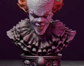 Horror Clown Bust