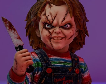 Horror Doll Statue