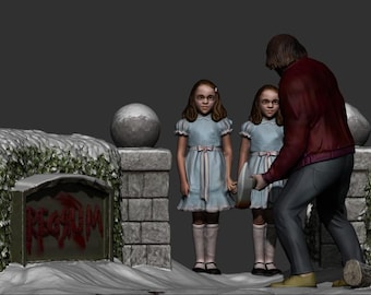 REDRUM – Horror Diorama STL-bundel
