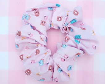 Animal Donut  Scrunchie