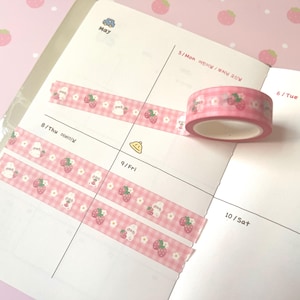 Bun Bun Berry Washi Tape