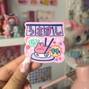 Bunny Sushi Sticker