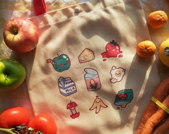 Garbage Groceries Tote Bag