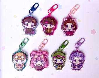 DGS Great Ace Attorney Gummy Keychains