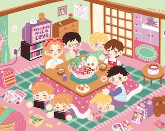 OHSHC New Year Nabe Party Print