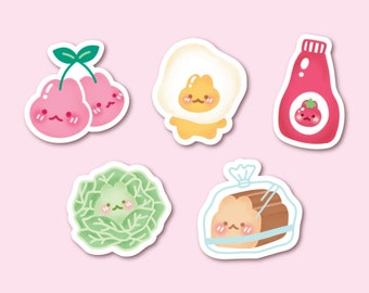 Bunny Grocery Stickers