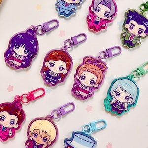 AA Ace Attorney Gummy Keychains
