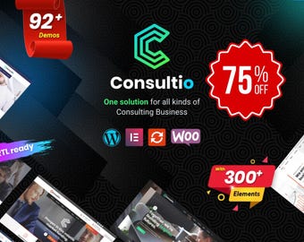 Beratung WordPress Theme | Business & Beratung Vorlage | Thema für Unternehmen | Elementor Seo Optimierte Website