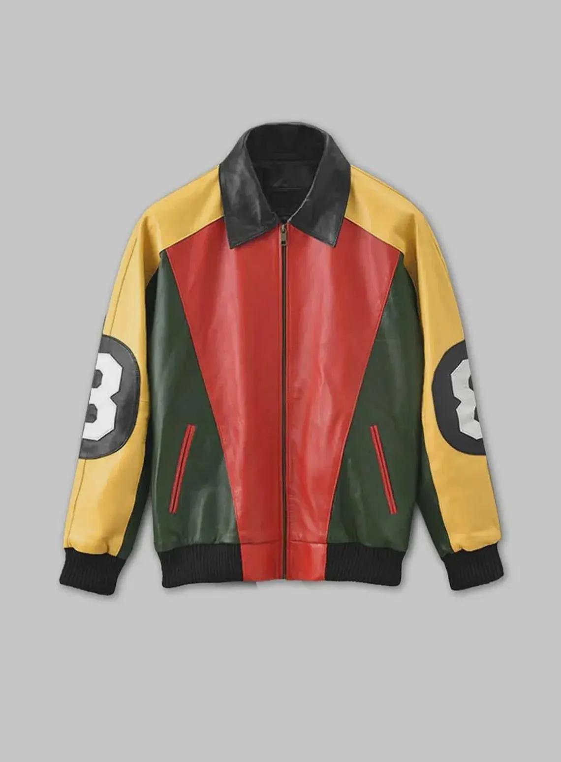 8 Ball Leather Jacket - Etsy
