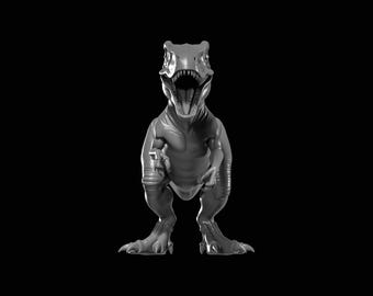 3Dプリント用T-Rex STLファイル