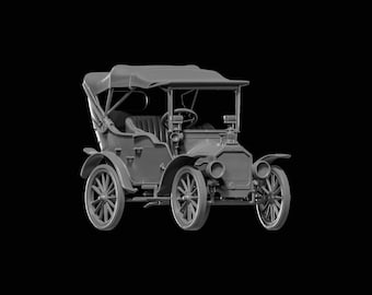 クラシックカーの3Dプリント用STLファイル