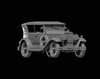 Classic Car STL File for 3D Printing