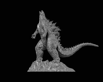 3Dプリント用ゴジラSTLファイル