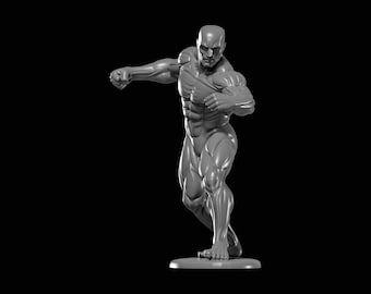 シルバーサーファーのSTLファイル（3Dプリント用）