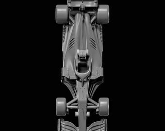 フォーミュラ1カー 3Dプリント STL – F1レーシングモデル、モータースポーツ装飾（デジタルダウンロード）