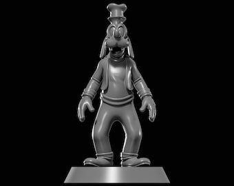 グーフィーSTLファイル3Dプリント