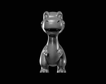 Highly Detailed Dinosaur STL File – Miniature 3D Print Model (Instant Download)